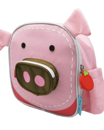 Marcus & Marcus- Insulated Backpacks/Lunch bags Pocky the Pig-Pink-1875027455799070720