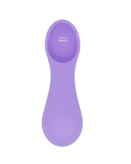 Marcus & Marcus- Palm Grasp Self Feeding Spoon Willo the Whale-Purple-1875027522161348608