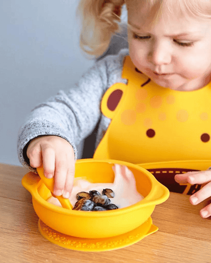 Marcus & Marcus- Palm Grasp Self Feeding Spoon Willo the Whale-Purple-1875027522161348610