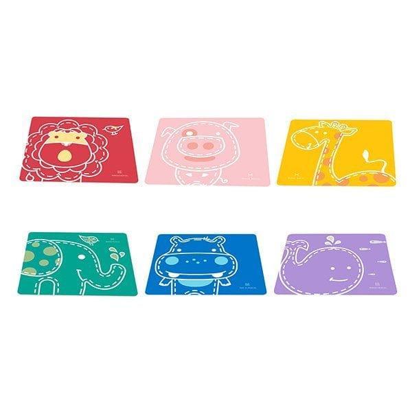 Marcus & marcus - Placemat Pocky the Pig-Pink-1875027481132666884