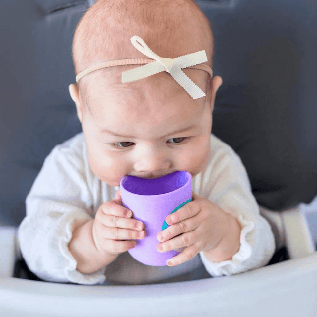 Marcus & Marcus - Silicone Baby Training Cup (4oz) Pocky the Pig-Pink-1875027511742697473