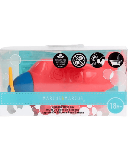 Marcus & Marcus - Silicone Bath Toy Plane-1875027445976010754