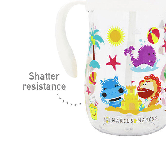 Marcus & Marcus-Tritan Straw Drink Bottle Willo the Whale-Purple-1875027476468600833