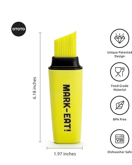 Mark-Eat!  Silicone Pastry/Basting Brush-1875027450442944513