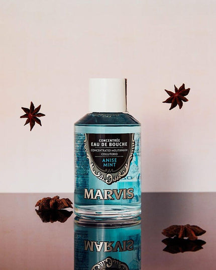 Marvis Anise Mint Concentrated Mouthwash 120ml-1875027476804145156