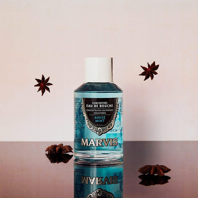 Marvis Anise Mint Concentrated Mouthwash 120ml-1875027476804145156