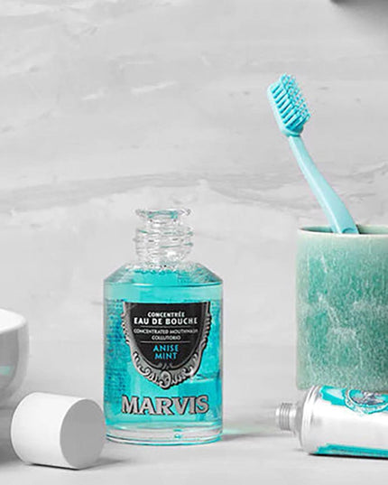 Marvis Anise Mint Concentrated Mouthwash 120ml-1875027476804145157