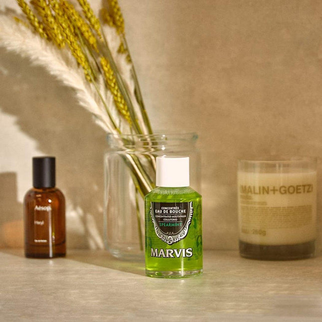 Marvis Spearmint Concentrated Mouthwash 120ml-1875027476640567297