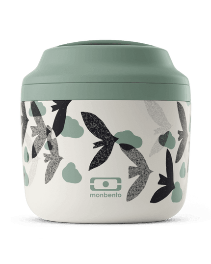Monbento Element Graphic 550ML Thermos-Birds Birds-1875027396843933696