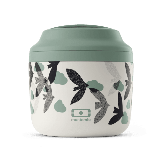 Monbento Element Graphic 550ML Thermos-Birds Birds-1875027396843933696