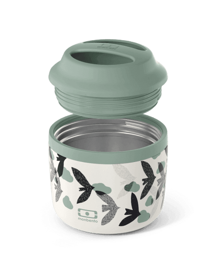 Monbento Element Graphic 550ML Thermos-Birds Birds-1875027396843933697
