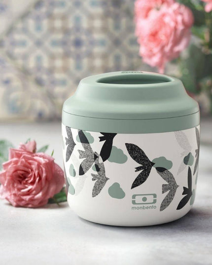 Monbento Element Graphic 550ML Thermos-Birds Birds-1875027396843933701