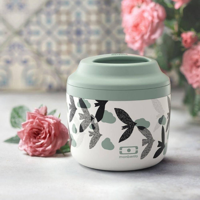 Monbento Element Graphic 550ML Thermos-Birds Birds-1875027396843933701