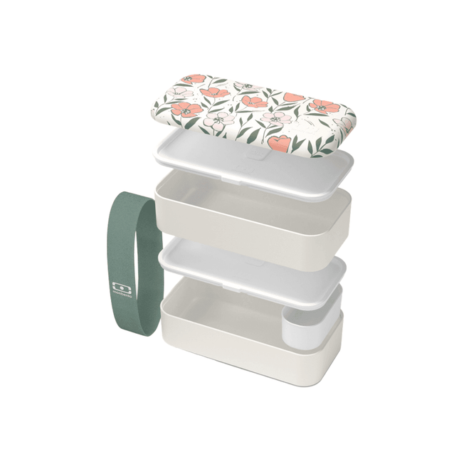 Monbento Original Graphic 1L Lunch Bento Box-Bloom Bloom-1875027407816232963