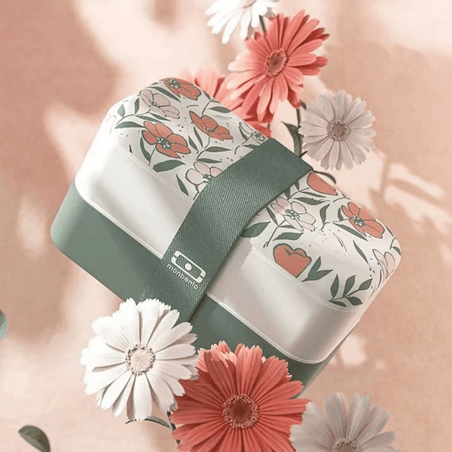 Monbento Original Graphic 1L Lunch Bento Box-Bloom Bloom-1875027407816232964