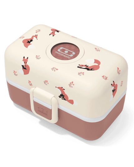 Monbento Tresor Graphic Kids's Bento Box- Cinnamon Fox Cinnamon Fox-1875027410882269184