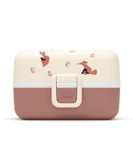 Monbento Tresor Graphic Kids's Bento Box- Cinnamon Fox Cinnamon Fox-1875027410882269188