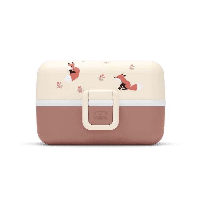 Monbento Tresor Graphic Kids's Bento Box- Cinnamon Fox Cinnamon Fox-1875027410882269188
