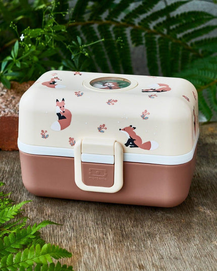Monbento Tresor Graphic Kids's Bento Box- Cinnamon Fox Cinnamon Fox-1875027410882269190