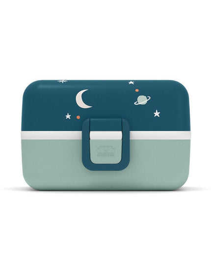 Monbento Tresor Graphic Kids's Bento Box- Cosmic Blue Cosmic Blue-1875027410601250819