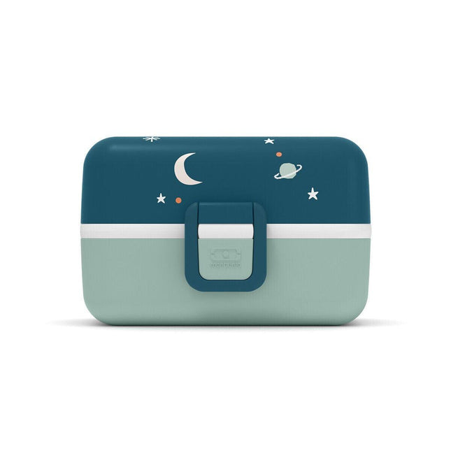 Monbento Tresor Graphic Kids's Bento Box- Cosmic Blue Cosmic Blue-1875027410601250819