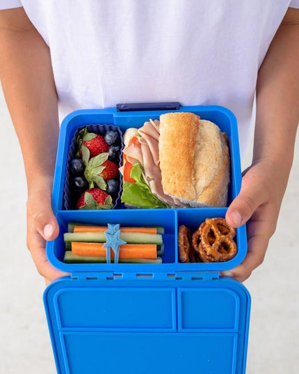MONTII.CO Little Lunch Box Co | Bento Three - Blueberry-1875027495842091011