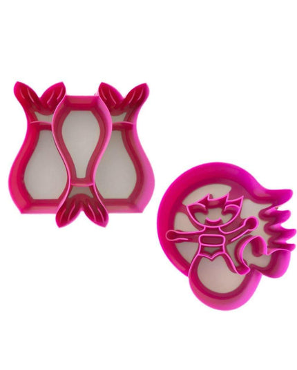 MONTII.CO Lunch Punch Sandwich Cutters | Mermaid-1875027510727675904