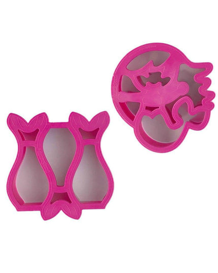 MONTII.CO Lunch Punch Sandwich Cutters | Mermaid-1875027510727675908
