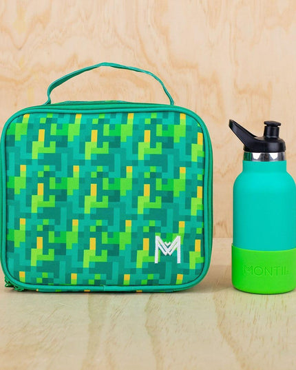MONTII.CO Medium Insulated Lunch Bag - Pixels-1875027455346085889