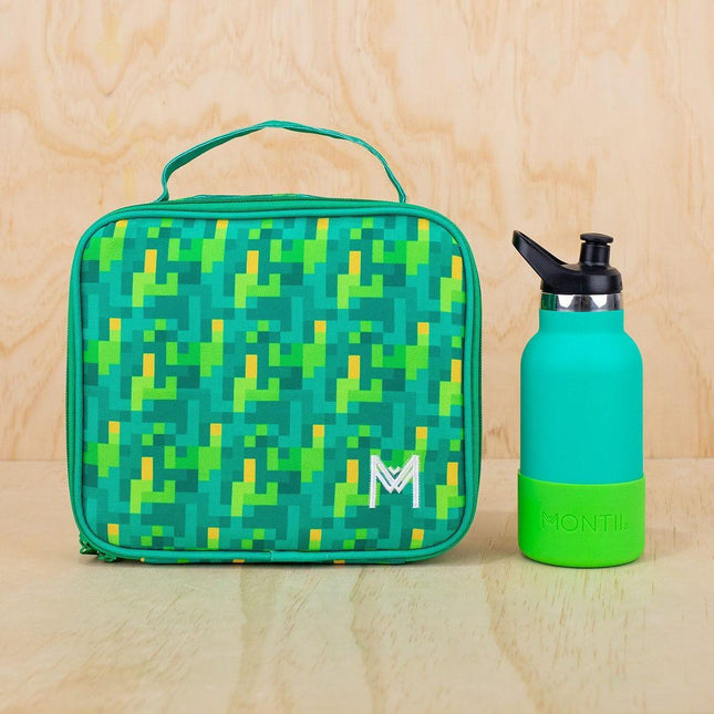 MONTII.CO Medium Insulated Lunch Bag - Pixels-1875027455346085889