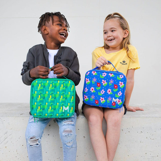 MONTII.CO Medium Insulated Lunch Bag - Pixels-1875027455346085891