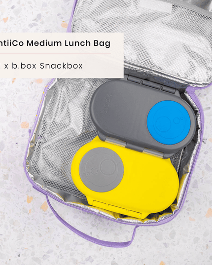 MONTII.CO Medium Insulated Lunch Bag - Pixels-1875027455346085893
