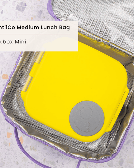 MONTII.CO Medium Insulated Lunch Bag - Pixels-1875027455346085894