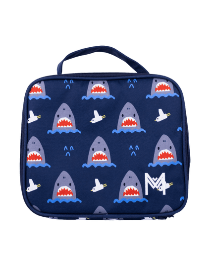 MONTII.CO Medium Insulated Lunch Bag - Sharks-1875027455488692224