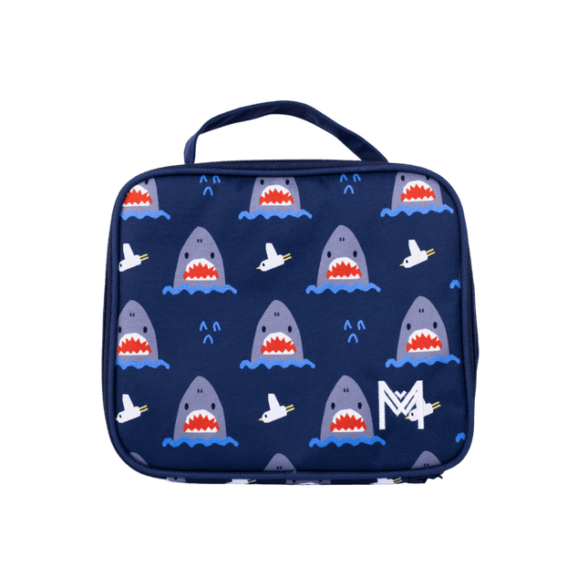 MONTII.CO Medium Insulated Lunch Bag - Sharks-1875027455488692224