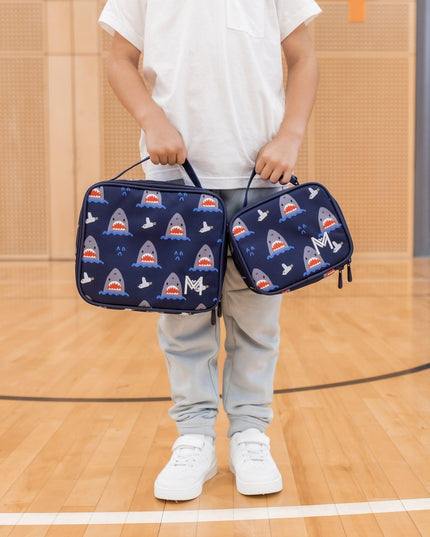 MONTII.CO Medium Insulated Lunch Bag - Sharks-1875027455488692226