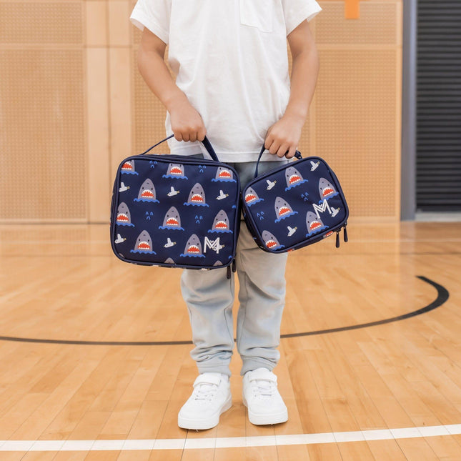 MONTII.CO Medium Insulated Lunch Bag - Sharks-1875027455488692226