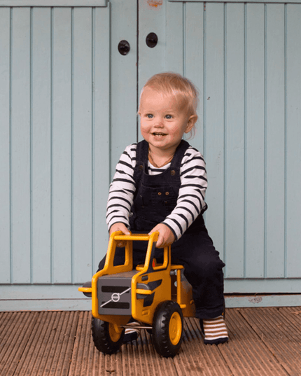 Moover Volvo Ride- On Truck- Yellow-1875027386744049668