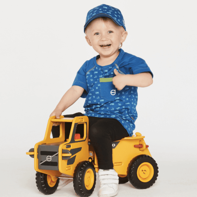 Moover Volvo Ride- On Truck- Yellow-1875027386744049669