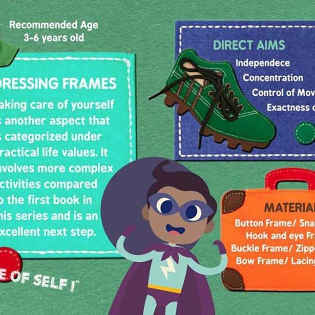 My First Book 2 | Busy Book | Dressing Frames Purple-1875027384168747016