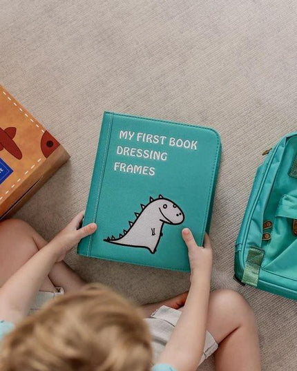 My First Book 2 | Busy Book | Dressing Frames Purple-1875027384168747009