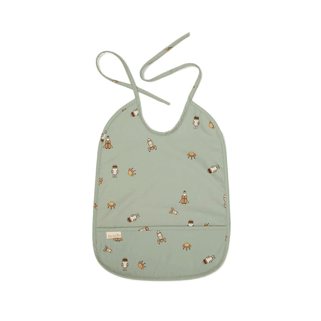 Nuuroo Alberte Long Coated Bib Sand Flower bee-1875027447259467778