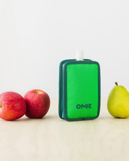 Omiebox OMIECHILL Freezable Yoghurt Pouch Green-1875027441832038409