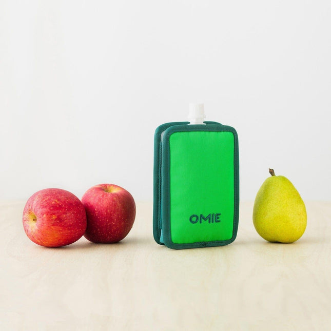 Omiebox OMIECHILL Freezable Yoghurt Pouch Green-1875027441832038409
