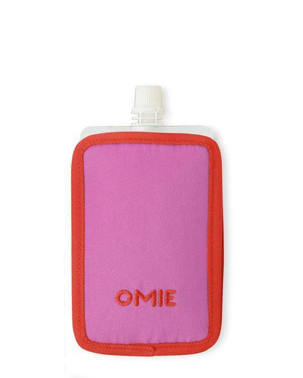 Omiebox OMIECHILL Freezable Yoghurt Pouch Pink-1875027518537469955