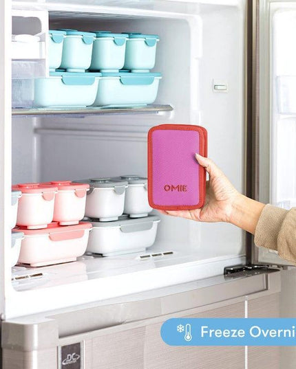 Omiebox OMIECHILL Freezable Yoghurt Pouch Pink-1875027518537469957