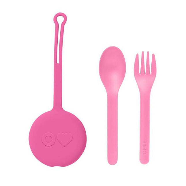 Omiebox Omiepod 3 PCE Cutlery Set Mint Green-1875027550728753152