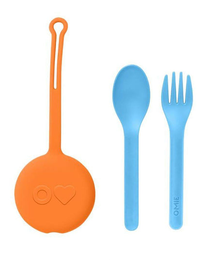 Omiebox Omiepod 3 PCE Cutlery Set Mint Green-1875027550728753154