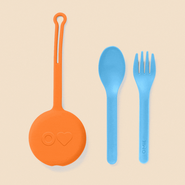 Omiebox Omiepod 3 PCE Cutlery Set Mint Green-1875027550728753155