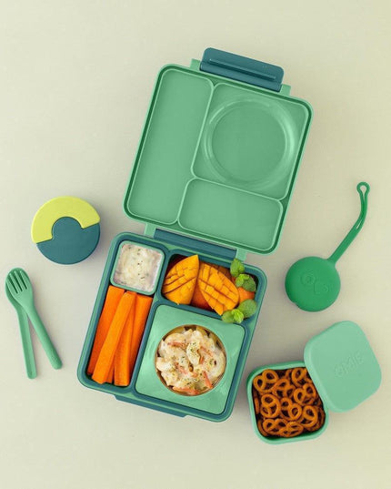 Omiebox Omiesnack Silicone Container 280ML Green-1875027426304724993